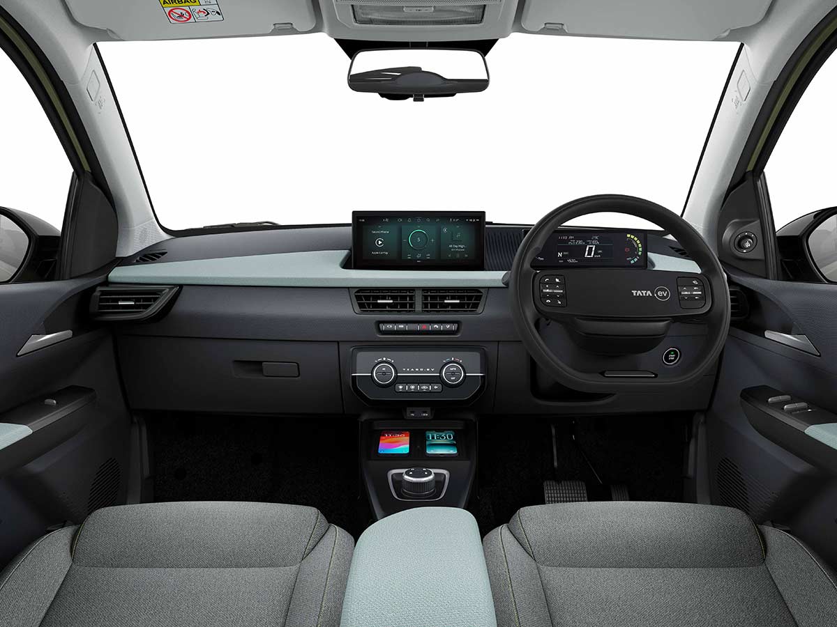 Tata Tiago.ev premium interior
