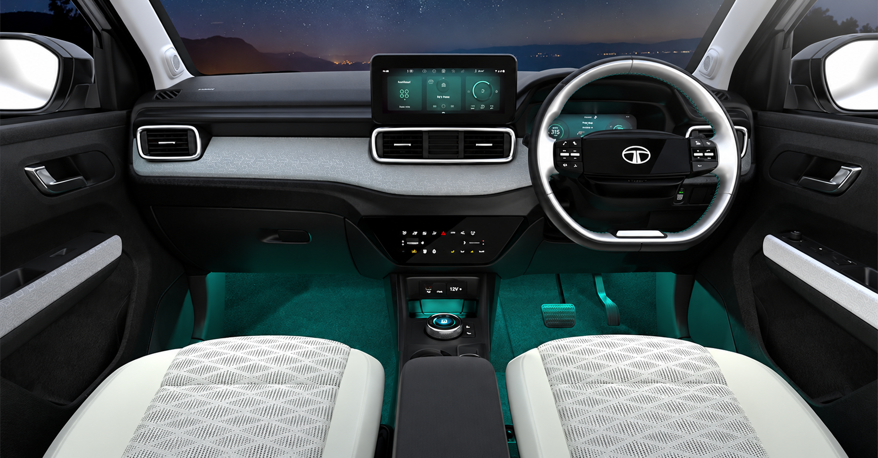 Tata Punch.ev premium interior