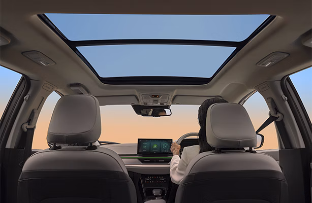 Tata Curvv.ev premium interior