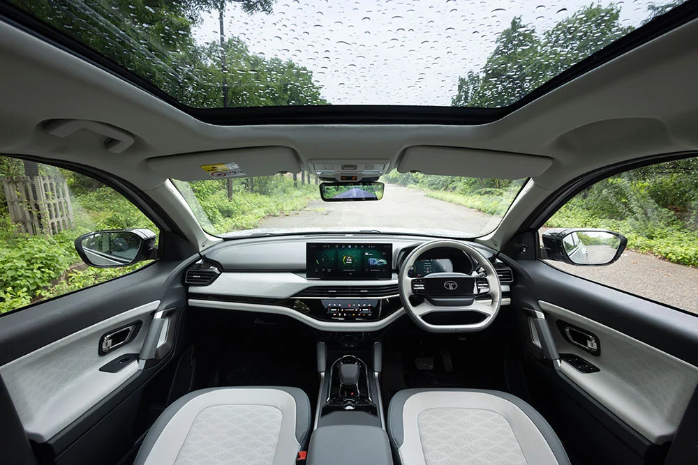 Tata Harrier.ev premium interior